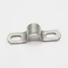 Acero Inoxidable 304 Engrosado Tarjeta para Montar a Caballo Abrazadera de Tubo en Forma de U Clip para Tubería de Agua Soporte para Tubo Aro Ohm Pieza de Fijación Hebilla Tarjeta para Tubo
