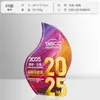 Trofeo Personalizable Color Cristal Metálico 2025 para Reunión Anual de Empleados Premios de Aniversario Competencia Medalla Creativa Personalizable