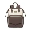 Bolsa de mamá de nuevo estilo, gran capacidad, moderna para viajes de maternidad, almacenamiento de leche aislado, mochila para madre y bebé