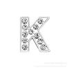 Contas de strass de 8mm diy Letras em inglês adequadas para pulseira DIY, pulseira, acessórios de joalheria, atacado