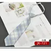 JK Estilo Universitário Japonês Gravata de Xadrez Listrada Gravata Borboleta Uniforme Pequenos Acessórios Outlet de Fábrica em estoque