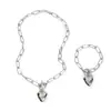 Collar Pulsera Tendencia Cultural de Nicho Transfronteriza Estilo Dulce Fresco Pulsera Cadena para Suéter Combinar y Combinar Ropa de Nicho para Mujeres