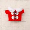 Conjunto de Ropa de Año Nuevo para Gatito Abrigo de Lana Boina Set Muñeco de Peluche Ropa de Repuesto