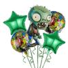 Balões de Filme de Alumínio com Formato Especial do Desenho Animado Plants Vs. Zombies para Festas de Aniversário - Atacado
