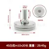 Pés de Móveis Ajustáveis com Haste Rosqueada, Padrão Redondo 6mm 8mm, Pés de Suporte Antiderrapantes Ajustáveis para Sofá