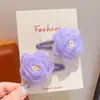 Pinzas para el pelo de flores para niños, estilo hada, versátiles, dulces y lindas, accesorios para el pelo para niñas, pinzas que no dañan el pelo, adecuadas para salidas y fotos