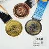 Medalhas de Metal Criativas Douradas, Prateadas e de Bronze para os Jogos da República Popular da China Medalhas de Metal Comemorativas Medalhas de Exportação para Comércio Exterior