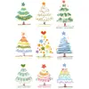 Pegatinas Electrostáticas de Copo de Nieve Blanco Navideño Transfronterizo Pegatinas Decorativas para Vidrio de Ventana Puerta Diseño de Fondo para Ventana Pegatinas de Ventana