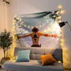 Tapiz de Anime One Piece Naruto Tela de Fondo para Sala de Transmisión en Vivo Tapiz de Pared Mercancía de Anime Lienzo
