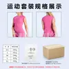 Conjunto de Roupa de Yoga Sem Costura DFYNE Novo Transfronteiriço para Mulheres, Calça Longa de Manga Curta, Cintura Alta, Levanta Bumbum, Aperta Barriga