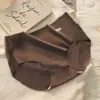 Roupa íntima feminina de seda gelada para o verão, cor contrastante, respirável, entrepernas estendido, confortável, leve, calcinha sem costura para mulheres, secagem rápida