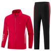 Traje de Equipo Chino Artes Marciales Primavera y Otoño Traje Deportivo para Pareja Uniforme Escolar Uniforme de Clase Deportivo Estudiante Entrenador Traje de Entrenamiento Estampado
