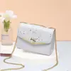Bolsa Bolsa para Mujer Bolso de Hombro de Piel de Vaca Bolso Cruzado Bolso Cuadrado Pequeño para Mujer Bolso de Cadena Lujo Accesible Ropa de Trabajo Moda Bolso de Axila bolsos