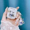 Adecuado para Apple Airpods Funda protectora Creative Cartoon pro Estuche para auriculares inalámbricos Bluetooth Estuche blando doméstico i12