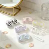 Estuche para Lentes de Contacto de Gato de Dibujos Animados, Caja de Almacenamiento Linda para Gafas de Niña, Estuche de Lentes de Contacto de Alta Gama con Tapa Antivuelco