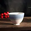 Zhongpan Jun Porcelana Forno Mudança Xícara de Chá Vintage Chá Artesanal Goblet Chá Degustação Copo Único Conjunto de Chá Kung Fu Master Cup