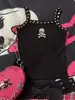 Camisola con volantes y cuello halter estilo europeo y americano transfronteriza, diseño elegante y único que ajusta la cintura, top de oficina para mujer
