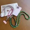 Cordón para Teléfono Móvil Puntos de Colores Cuerda de Cuatro Hilos Larga y Corta Anticaída y Antideslizante Cadena para Teléfono Móvil Colgante Tejido para Teléfono Móvil Venta al por Mayor