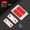 Instalación simple sin perforaciones ultradelgada succión de puerta puerta corrediza puerta de armario succión magnética doble imán Gabinete magnético fuerte magnético miniatura Táctil