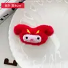 Peluche Lindo Rojo de Año Nuevo Sanrio Colgante Accesorios Pasador Broche Accesorios DIY Ropa Accesorios