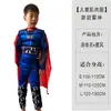 Disfraz de Halloween para niño Vengadores Capitán América Iron Man Superman Spiderman Optimus Prime Traje musculoso