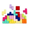Combinación de Empalme de Agujero Recto Acrílico Cadena Colgante Tetris Pulsera de Cadena para Teléfono Móvil Accesorios de Joyería DIY