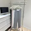 Pantalones de Encaje Holgados 4.0 Rectos Estrechos de Punto Casuales para Mujer de Seda Relajados 2025 Nuevo Estilo Pantalones Largos Florales Grises