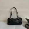 Bolso de hombro único retro trendy de nicho coreano para el día a día, bolso almohada moderno, simple, fresco, dulce, con estilo, de personalidad