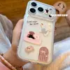 Nuevas Lindas Pegatinas de Gel Estilo Ins de Elefante Chef Decoración Adhesiva para Tarjeta Trasera de Celular DIY Genial