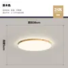 Lámpara de Dormitorio 2026 Nueva Luz de Techo Nórdica Simple Creativa Redonda LED Estilo Vintage Luminaria para Habitación