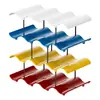 Estante de Almacenamiento para Tazas de Agua, Estante Apilable de Múltiples Niveles a Prueba de Polvo para Termos, Estante de Gran Capacidad para Tazas de Té en Barra de Sala de Estar