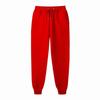 Desejar AliExpress Fitness Masculino em branco calças esportivas cor sólida escovado calças casuais europeias e americanas calças esportivas