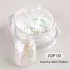 Cross-border Nail Art Glitter Lantejoulas em Bottled Unicorn Magic Colors Aurora Ice Brocade Nail Jewelry