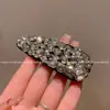 Pinza BB Brillante Coreana Resistente con Pedrería Moda Pinza para Flequillo Pinza de Alto Nivel para el Cabello de la Frente Pinza Lateral Personalizada de Nicho