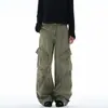 2026 Pantalones Cargo Desestructurados de Bolsillos Múltiples Retro Vintage Americano Nuevos para Hombres y Mujeres, Pantalones Anchos Holgados de Nicho