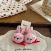Gomas para el Cabello Hechas a Mano de Elefante y Conejo de Dibujos Animados, Lindos y Divertidos Accesorios para el Cabello para Niños, Diademas, Cuerdas para el Cabello, Accesorios para la Cabeza para Niñas