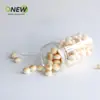 Pote de armazenamento de garrafa PET de 290ml garrafa plástica garrafa plástica grau alimentício pote para embalagem de doces frutas secas garrafa transparente