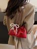 Bolso Cubo Versátil de Alta Gama Estilo Coreano, Nuevo Diseño de Nicho Primavera/Verano 2026 Bolso Bandolera con Cadena para Mujer