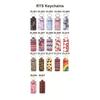 Llavero de Lápiz Labial de Venta Caliente Transfronterizo Material de Buceo Cubierta Protectora para Lápiz Labial Correa de Muñeca Cubierta para Botella de Gel Antibacterial Gráficos de Transferencia de Calor