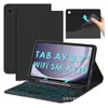 Adecuado para 2025 Samsung Taba11 Teclado Bluetooth Funda Protectora A7Lite Retroiluminación Desmontaje Magnético Tableta Funda Suave