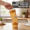 ¡Guau, taza de leche de soja con ion de plata antibacteriano y pajilla, una taza conveniente, a prueba de fugas y sellada para el desayuno y la hidratación sobre la marcha