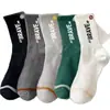 Calcetines para Hombre Otoño e Invierno de Media Pantorrilla con Letras Resistentes al Olor Absorbentes del Sudor Transpirables Deportivos Modernos para Hombre Primavera y Otoño