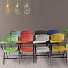 Silla de capacitación plegable con tablero de escritura, silla de conferencia, escritorio y silla para computadora para personal y estudiantes, silla de oficina transpirable de malla integrada