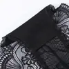 Calcinha de Renda Preta Sexy de Cintura Baixa para Mulheres, Calcinha de Algodão com Forro Sem Costura, Tanga de Renda para Mulheres