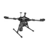 Distancia entre ejes de 700 mm Dron Pequeño Fibra de Carbono Plegable Plano Marco DIY Piezas TL718
