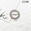 Hebilla multifunción de estilo coreano de alta calidad, hebilla de ropa de alta calidad, accesorios decorativos con diamantes de imitación de perla, hebilla anudada en las esquinas