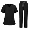 Comercio Exterior Belleza SPA Hospital de Mascotas Quirófano Dental Ropa para Lavarse las Manos Traje Dividido Multicolor Tallas Grandes para Hombres y Mujeres
