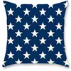 Almohada Decorativa del 250 Aniversario del Día de la Independencia Americana Decoración del Hogar Cojín para Sofá Lino Almohada de Cama Diseño Personalizable