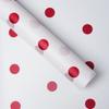 Papel de Regalo de Flor de Punto Caramelo Fábrica al por Mayor Floristería Ramo Papel de Regalo Floral Papel de Envoltura para Ramo