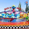 Coche autogiratorio coche giratorio Equipo de diversión para niños y padres Proyecto de juego clásico del parque drenaje caliente